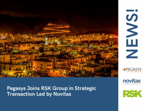 Pegasys Joins RSK Group in Strategic Transaction Led by Novitas